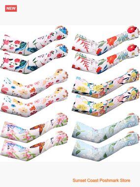 UV Protection Gardening Defense Sleeves Milk Silk Material